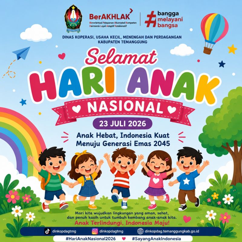 Selamat Hari Anak Nasional 2026