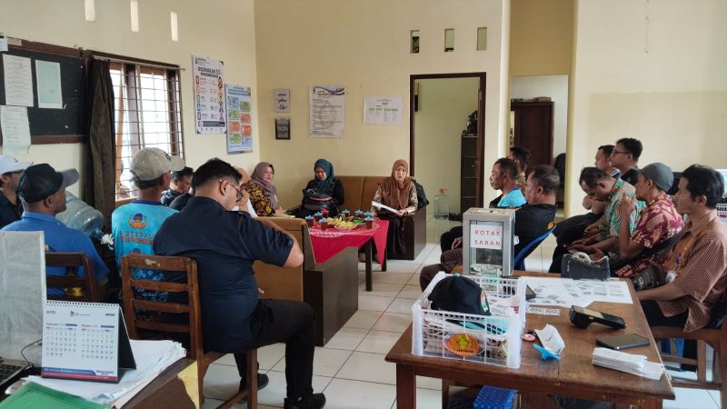 Monitoring Pendapatan Pelayanan Pasar